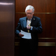 Senate Minority Leader Mitch McConnell, R-Ky., is seen in the U.S. Capitol before a closed briefing on the Russian invasion of Ukraine on Wednesday, March 16, 2022.